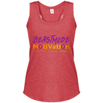 BeastMode Purple Logo Women's Racerback Tank