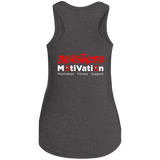Never Give Up Women's Perfect Tri Racerback Tank