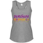 BeastMode Purple Logo Women's Racerback Tank