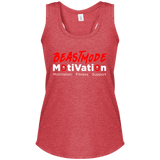 BeastMode Red Logo Women's Racerback Tank