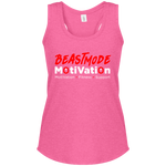 BeastMode Red Logo Women's Racerback Tank
