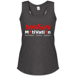 BeastMode Red Logo Women's Racerback Tank