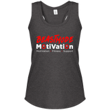 BeastMode Red Logo Women's Racerback Tank
