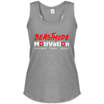 BeastMode Red Logo Women's Racerback Tank