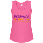 BeastMode Purple Logo Women's Racerback Tank