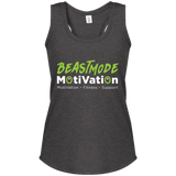 BeastMode Green Logo Women's Racerback Tank