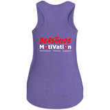 Never Give Up Women's Perfect Tri Racerback Tank