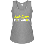 BeastMode Yellow Logo Women's Racerback Tank
