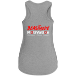 Never Give Up Women's Perfect Tri Racerback Tank