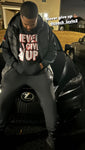 Never Give Up Unisex Hoodie