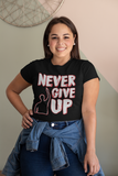 Never Give Up Short-Sleeve Unisex T-Shirt